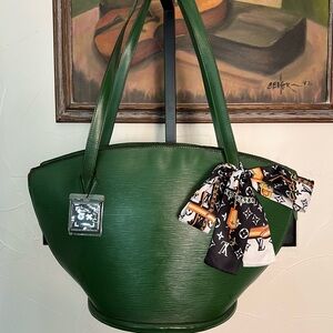 Louis Vuitton Epi Leather Tote Bag